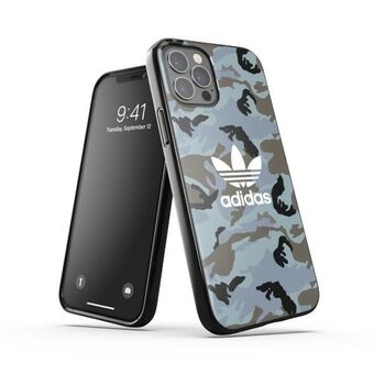 Adidas OR SnapCase Camo iPhone 12/12 Pro blue / black 43702