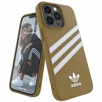 Adidas OR Formstøbt PU iPhone 13 Pro Max 6,7" beige-guld/beige-guld 47807