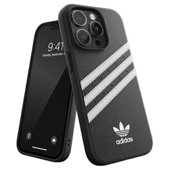 Adidas OR Formstøbt etui PU iPhone 14 Pro 6.1" sort/sort 50186