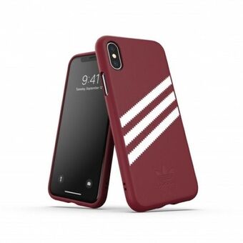 Adidas OR Molded PU suede iPhone X / XS burgundy / collegiate burgundy 33282