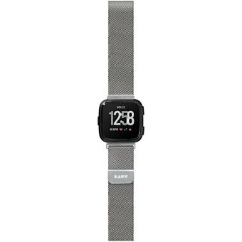 Laut Steel Fitbit Versa belt silver / silver 35154