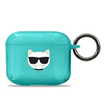 Karl Lagerfeld KLA3UCHFL AirPods 3 cover blue / blue Choupette