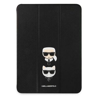 Karl Lagerfeld KLFC11OKCK iPad 11 " Pro 2021 Book cover black / black Saffiano Karl & Choupette