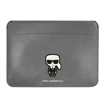 Karl Lagerfeld Sleeve KLCS14PISFG 13/14 "silver / silver Saffiano Ikonik Karl