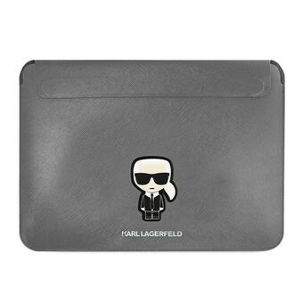 Karl Lagerfeld Sleeve KLCS16PISFG 16 "silver / silver Saffiano Ikonik Karl