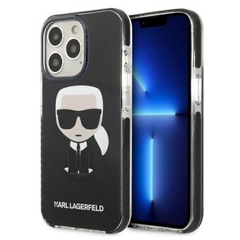 Karl Lagerfeld KLHCP13LTPEIKK iPhone 13 Pro / 13 6.1 "hardcase black / black Iconik Karl