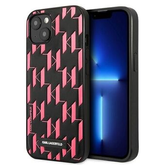 Karl Lagerfeld KLHCP13SMNMP1P iPhone 13 mini 5.4" hardcase pink/pink Monogram Plaque