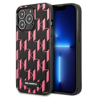 Karl Lagerfeld KLHCP13LMNMP1P iPhone 13 Pro / 13 6.1" hardcase pink/pink Monogram Plaque