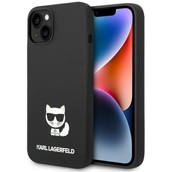 Karl Lagerfeld KLHCP14SSLCTBK iPhone 14 6.1" hardcase black/black Silicone Choupette Body