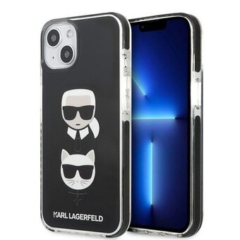 Karl Lagerfeld KLHCP13STPE2TK iPhone 13 mini 5.4" hardcase black / black Karl & Choupette Head