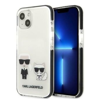 Karl Lagerfeld KLHCP13MTPEKCW iPhone 13 6.1" hardcase white/white Karl&Choupette