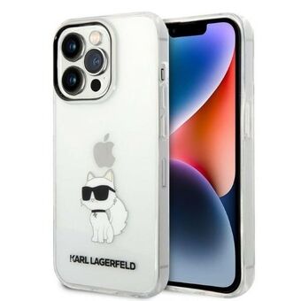 Karl Lagerfeld KLHCP14LHNCHTCT iPhone 14 Pro 6.1" transparent hardcase Ikonik Choupette