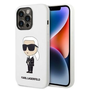 Karl Lagerfeld KLHCP14XSNIKBCH iPhone 14 Pro Max 6.7" hardcase white/white Silicone Ikonik