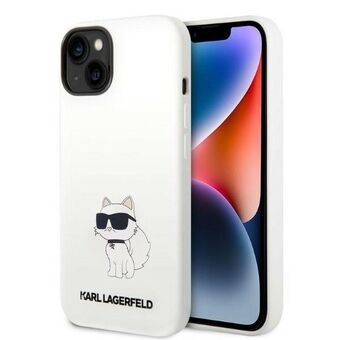 Karl Lagerfeld KLHCP14MSNCHBCH iPhone 14 Plus 6.7" hardcase white/white Silicone Choupette