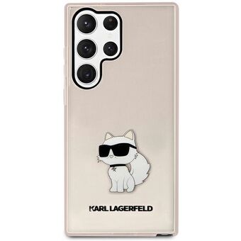 Karl Lagerfeld KLHCS23LHNCHTCP S23 Ultra S918 pink/pink hardcase Ikonik Choupette