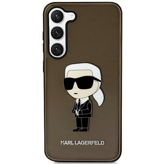 Karl Lagerfeld KLHCS23SHNIKTCK S23 S911 black/black hard case Iconic Karl Lagerfeld