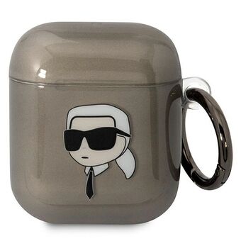 Karl Lagerfeld KLA2HNIKTCK AirPods 1/2 cover black/black Karl\'s Head