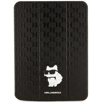 Karl Lagerfeld KLFC11SAKHPCK iPad 10.9" Folio Magnet Allover Cover black/black Saffiano Monogram Choupette