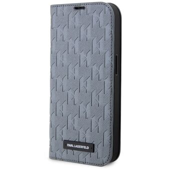 Karl Lagerfeld KLBKP14SSAKLHPG iPhone 14 6.1" shelf silver/silver Saffiano Monogram