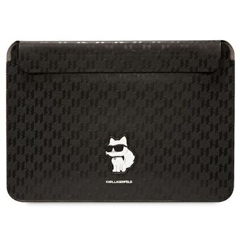 Karl Lagerfeld Sleeve KLCS14SAKHPCK 14" Black/Black Saffiano Monogram Choupette