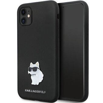 Karl Lagerfeld KLHCN61SMHCNPK iPhone 11 / Xr 6.1" black/black hardcase Silicone C Metal Pin