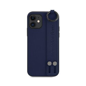 Mercedes MEHCP12SLSSNA iPhone 12 mini 5.4 "blue / navy blue hardcase Strap Line