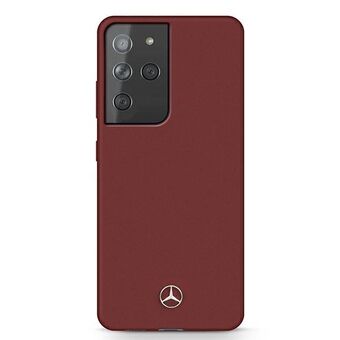 Mercedes MEHCS21LSILRE S21 Ultra G998 red / red hardcase Silicone Line