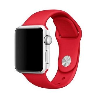 Mercury Silicon strap Apple Watch 38/40/ 41 mm red/red