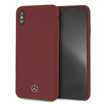 Mercedes MEHCI65SILRE iPhone Xs Max red / red hardcase Silicone Line