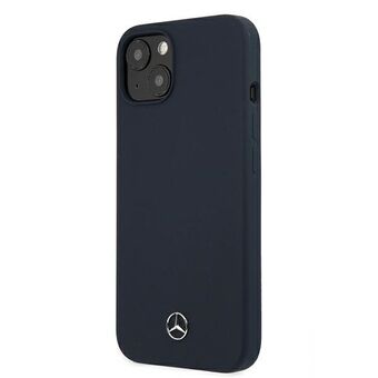 Mercedes MEHCP13SSILNA iPhone 13 mini 5.4 "navy blue / hardcase Silicone Line