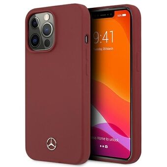 Mercedes MEHCP13LSILRE iPhone 13 Pro / 13 6.1 "red / red hardcase silicone line