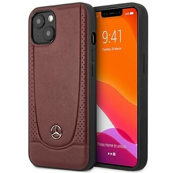 Mercedes MEHCP14SARMRE iPhone 14 6.1" red / red hardcase leather Urban Bengale