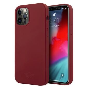 Mini MIHCP12MSLTRE iPhone 12/12 Pro 6.1" red/red hard case Silicone Tone On Tone