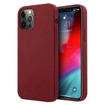 Mini MIHCP12LSLTRE iPhone 12 Pro Max 6.7" red/red hard case Silicone Tone On Tone