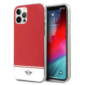 Mini MIHCP12LPCUBIRE iPhone 12 Pro Max 6.7" Red/Red Hard Case Stripe Collection