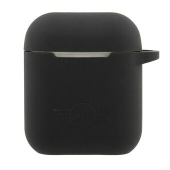 Mini MIACA2SLTBK AirPods cover black/black hard case Silicone Collection