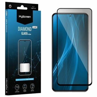 MS Diamond Glass Edge Lite FG Realme 10T 5G black/black full glue