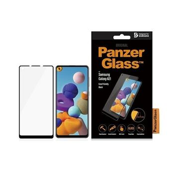 PanzerGlass E2E Regular Samsung A21 A215 Case Friendly black / black