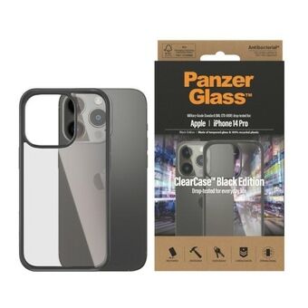 PanzerGlass ClearCase iPhone 14 Pro 6.1" Antibacterial black / black 0406