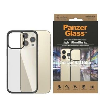 PanzerGlass ClearCase iPhone 14 Pro Max 6.7" Antibacterial black / black 0408