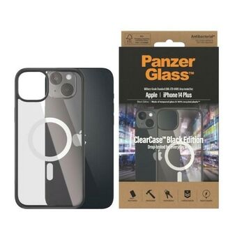 PanzerGlass ClearCase MagSafe iPhone 14 Plus 6.7" Antibacterial Black / Black 0415