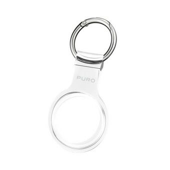 Puro Nude Case AirTag silicone transparent ATNUDETR keychain