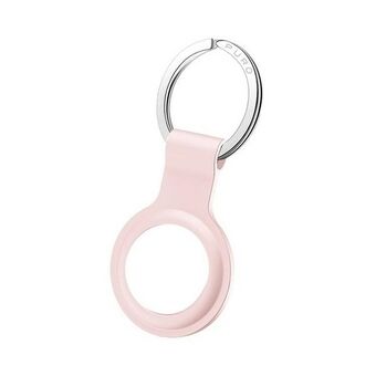 Puro ICON Case AirTag silicone sand pink / sand pink ATICON1ROSE keychain