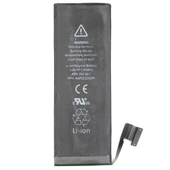 Battery for iPHONE 5 (APN: 616-0611) bulk 1440mAh