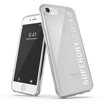 SuperDry Snap iPhone 6 / 6s / 7/8 / SE 2020 / SE 2022 Clear case white / white 41573