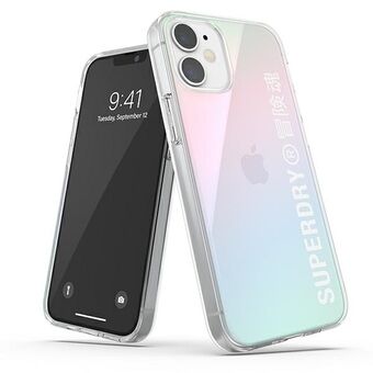 SuperDry Snap iPhone 12 mini clear case Gradient 42598