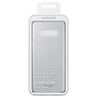 Case Samsung EF-QN950CV Note 8 N950 gray / orchid gray clear cover