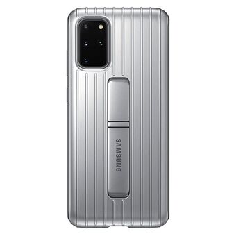 Case Samsung EF-RG985CS S20 + G985 silver / silver protective standing cover