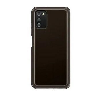 Case Samsung EF-QA038TB A03s A038 Soft clear cover black / black