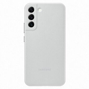 Case Samsung EF-VS906LJ S22 + S906 light gray / light gray leather cover